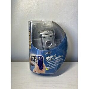 DXG 305V 5 in 1 Mini Digital Video Camera Camcorder 3.0 MP 4X Zoom Silver Sealed
